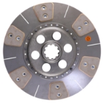 Picture of 12" Transmission Disc, 6 Pad, w/ 1-3/4" 10 Spline Hub - Reman