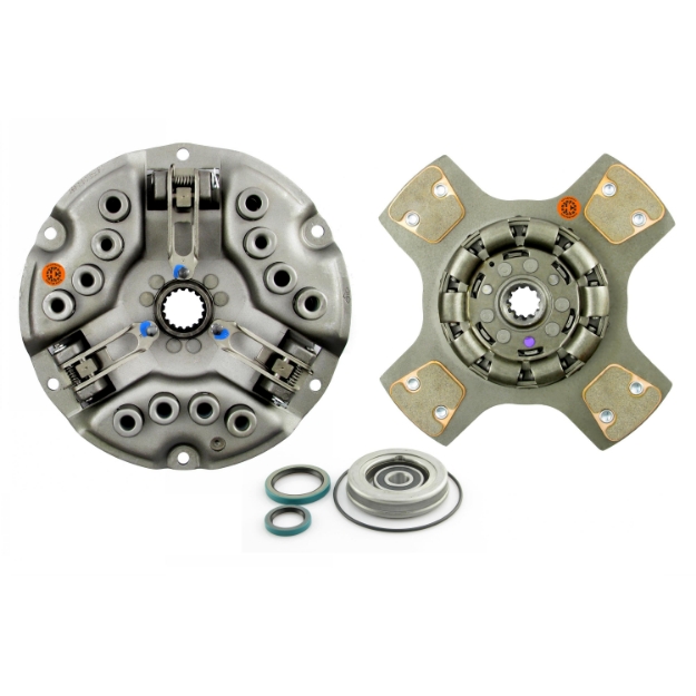 Picture of 12" Single Stage Clutch Kit, w/ 4 Large Pad Disc, Bearings & Seals - New