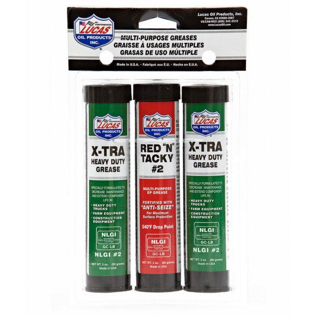 Picture of Lucas Grease Combo Pack, 3 oz. Tube (Case of 10)