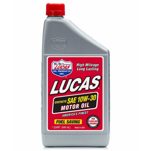 Picture of Lucas Synthetic SAE 10W-30 Motor Oil, 1 qt. Bottle (Case of 6)