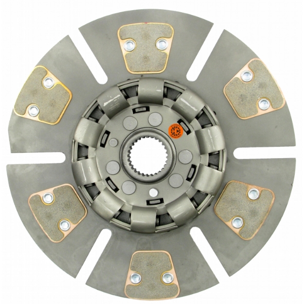 Picture of 13" Transmission Disc, 6 Pad, w/ 1-3/4" 27 Spline Hub - Reman