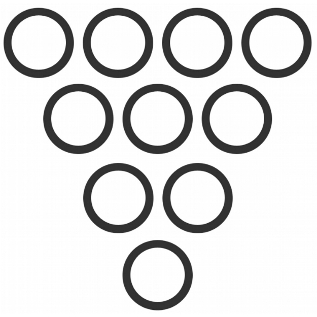 Picture of Quick Coupler O-Ring, #8, (Pkg. of 10)