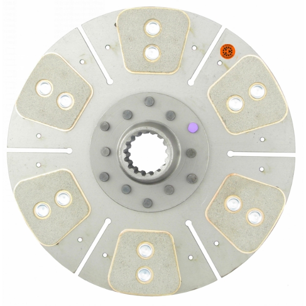 Picture of 12" Transmission Disc, 6 Pad, w/ 1-3/4" 16 Spline Hub - Reman