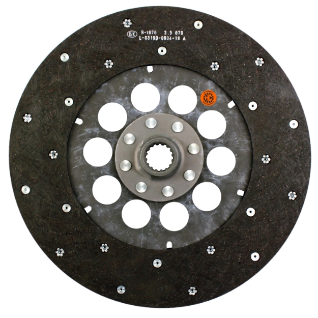 Picture of 13" LuK PTO Disc, Woven, w/ 1-3/16" 16 Spline Hub - New