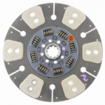 Picture of 14" Transmission Disc, 6 Pad, w/ 1-3/4" 10 Spline Hub - New