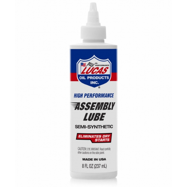 Picture of Lucas Semi-Synthetic Assembly Lube, 8 oz. Bottle (Case of 12)