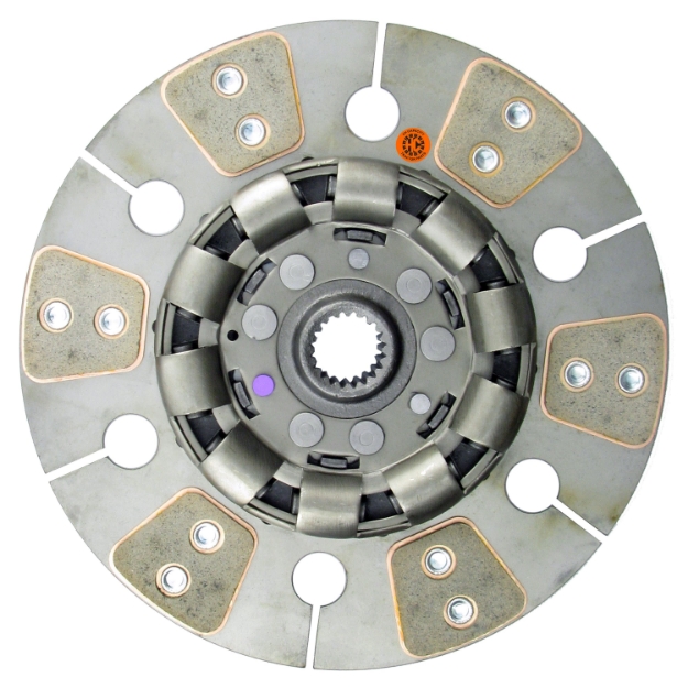Picture of 12" Transmission Disc, 6 Pad, w/ 1-5/16" 20 Spline Hub - Reman