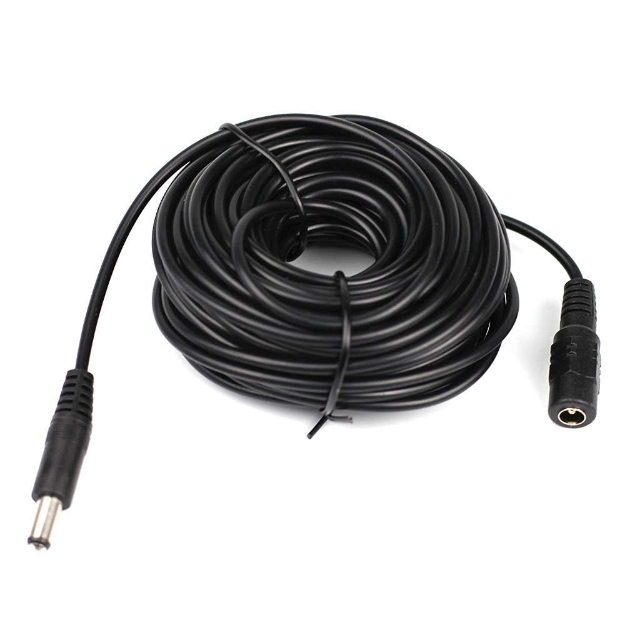 Picture of 30' Power extension cable for Wi-Fi and wireless cameras.