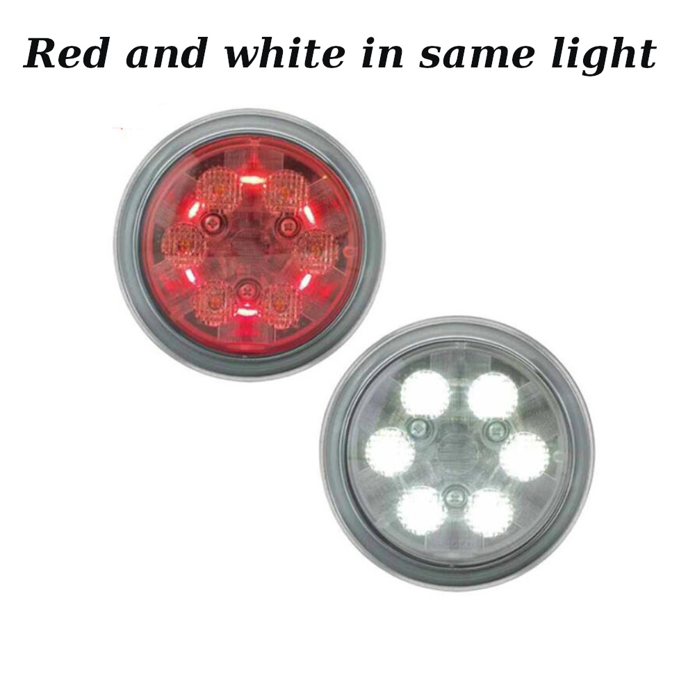 128-50LED4411 5” Round (PAR 36) L.E.D. Work Light in Rubber Housing 128-50LED4411  - Jetco