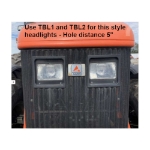  TBL1 and TBL2 for headlights