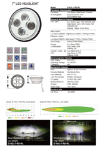 E-HDL-7RD-RL 7” round Hi-Lo headlight specs