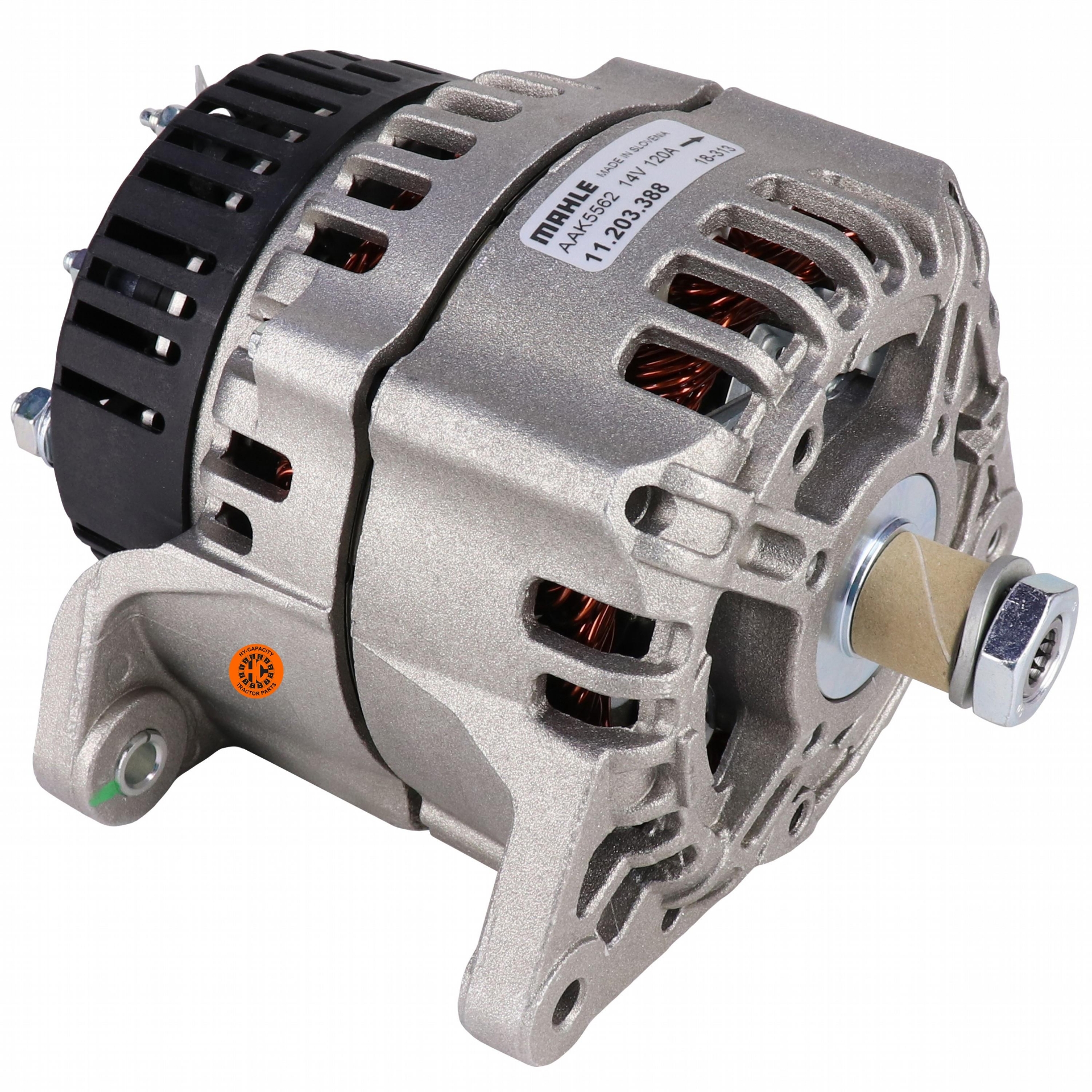 Alternator - New, 12V, 120A, Genuine Iskra/MAHLE