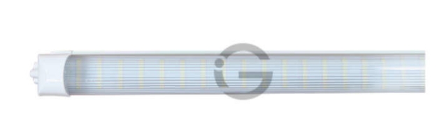 Picture of Integrated T8 Tube - 40W, 5ft - IGLO LED - Case of QTY 20. STRIPED LENS ONLY