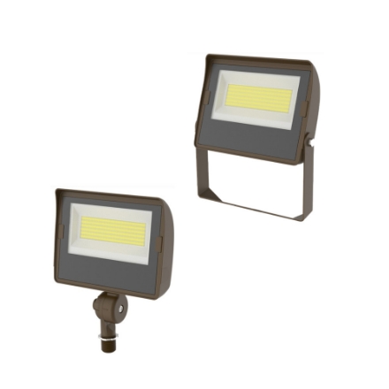 LED flood light selectable watt and k