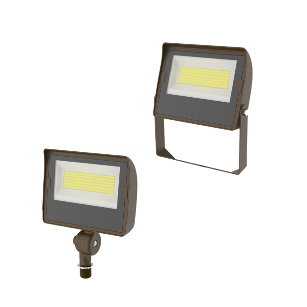 LED flood light selectable watt and k