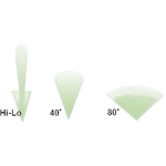 40 watt Par-36 beam pattern