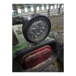 40 watt Par-36 on top rear fender