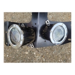 JD S series 2 lower cab lights in bracket