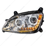 Picture of Chrome 10 LED Headlights for Peterbilt 587 (2010-2016) & 579 (2012-2021)