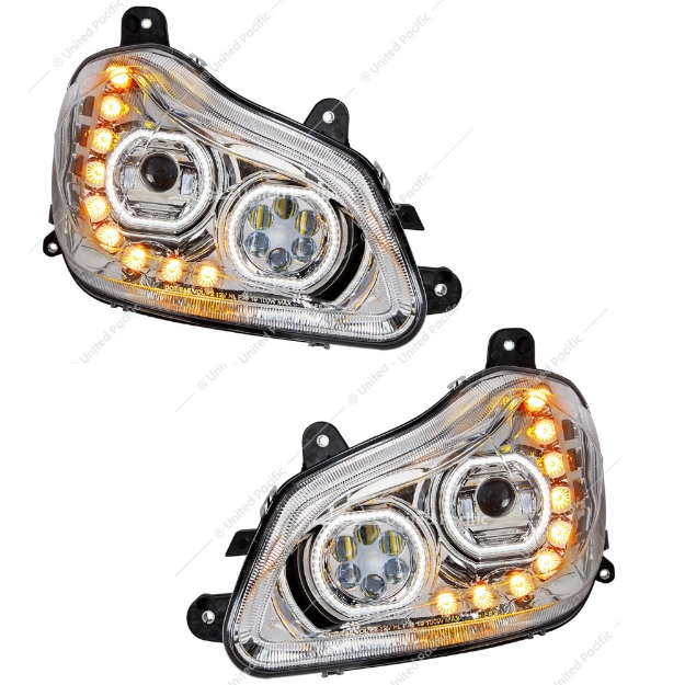 Picture of 10 LED HEADLIGHTS FOR 2013-2021 KENWORTH T680