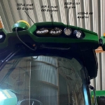RHP-4 and Oval HP-4 mounted on combine