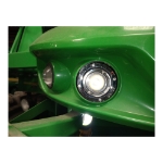 JD S series lower cab built in front facing light