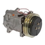 Picture of Genuine Sanden SD7H15 Compressor, w/ 2 Groove Clutch - New