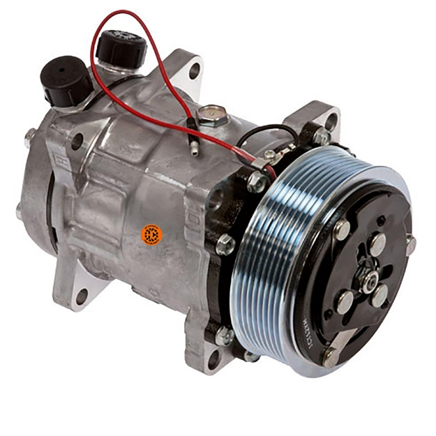 Picture of Genuine Sanden SD7H15 Compressor, w/ 8 Groove Clutch - New