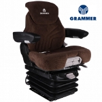 Picture of Grammer Mid Back Seat, Brown Fabric w/ Air Suspension