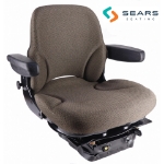 Picture of Sears Mid Back Seat, Brown Fabric w/ Air Suspension