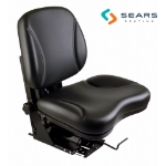 Picture of Sears Low Back Seat, Black Vinyl w/ Mechanical Suspension