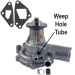 Picture of Water Pump w/ Hub & Mounting Gaskets - New