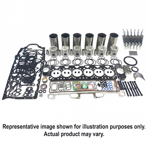 Picture of Premium Overhaul Kit, Perkins 1006.6T Diesel Engine, 30 Degree Valves