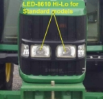 JD 7xxx Standard headlights	