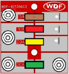 Picture of WDF-107356C3 x86 SPADE FUSE BLOCK