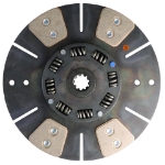 Picture of 11" Transmission Disc, 4 Pad, w/ 1-1/8" 10 Spline Hub - Reman