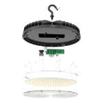 Picture of RHB BIUFO Wattage and Color Selectable Economy UFO high bay light.