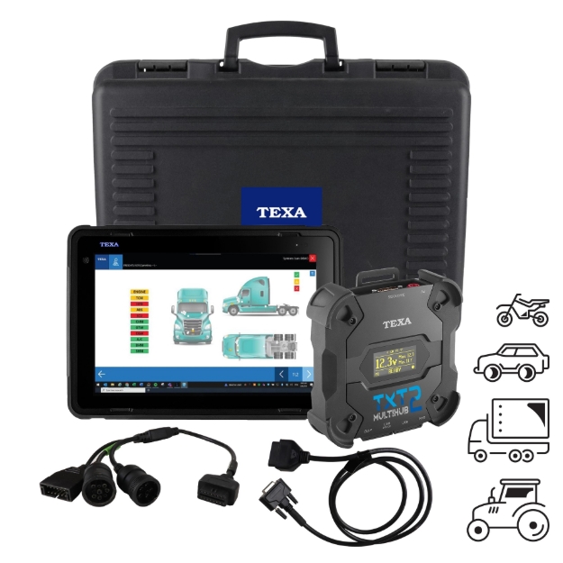 Picture of TEXA Deluxe Ag / Construction (OHW), Car, Truck & Bike Diagnostic Package
