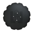 Picture of 22'' V-Notched Flat Back Disc Blades