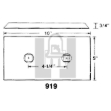 Picture of Landside Wear Pad For White