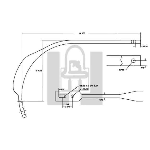 Picture of Shank To Fit Wilrich, Edge Formed