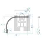 Picture of DMI Flat Shank 1.25 X 2