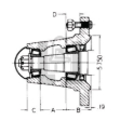 Picture of 8 Bolt Ag Hub Assembly
