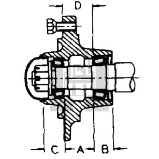 Picture of 6 Bolt Hub Assembly Comp