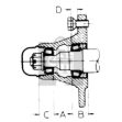Picture of 4 BOLT AG HUB 280611