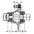 Picture of 5 Bolt Stroke, 1650 lbs Capacity