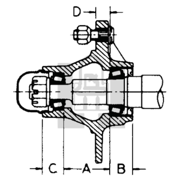 Picture of 5 Bolt Stroke, 1650 lbs Capacity