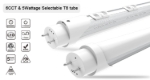 Picture of 25 x T8 LED Tube - up to 24W, 4ft, Milky or Clear lens - up to 2970 lumen. 2700 to 6500k. QTY 25 in a case.