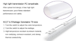 Picture of 25 x T8 LED Tube - up to 24W, 4ft, Milky or Clear lens - up to 2970 lumen. 2700 to 6500k. QTY 25 in a case.