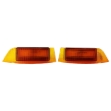 Picture of Amber & Red LED Cab Warning Light Kit for Case IH Tractors- (Pkg. of 2)